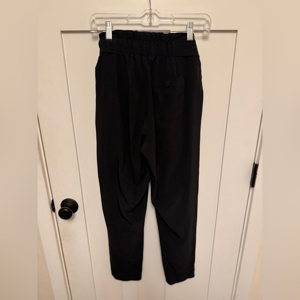 Athleta Skyline Pant II-Black-Size 0 Athleisure Activewear Casual Comfort - Picture 6 of 7
